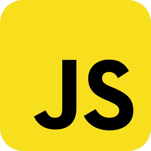 Logo da linguagem de programação JavaScript